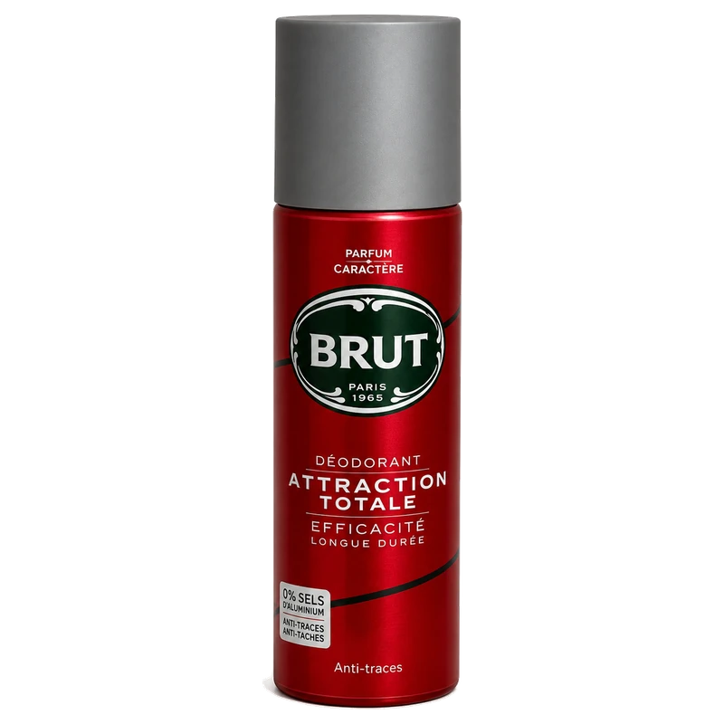 Brut Paris Déodorant Attraction Totale Anti-Traces
