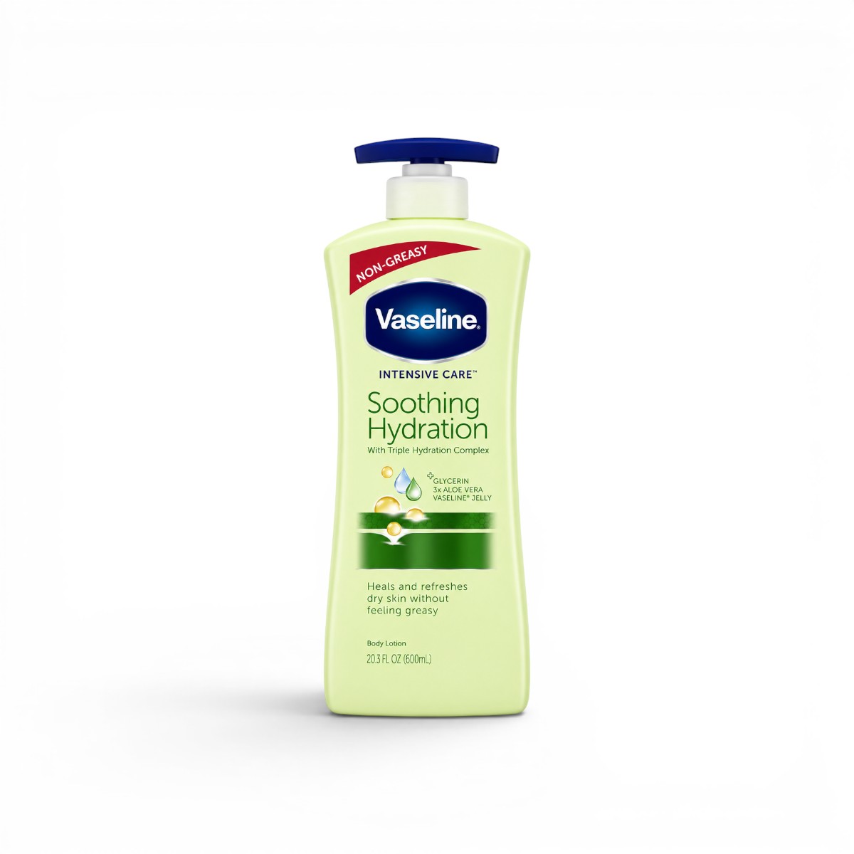 Vaseline Soothing Hydratation 600 ml en promotion