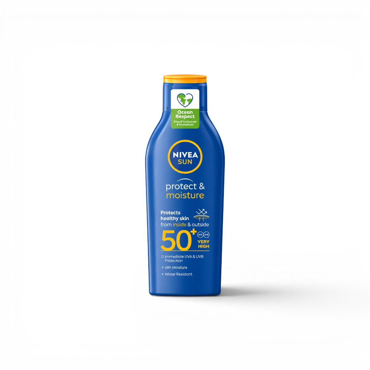 Nivea Sun Protect and Moisture SPF50 200 ml en promotion